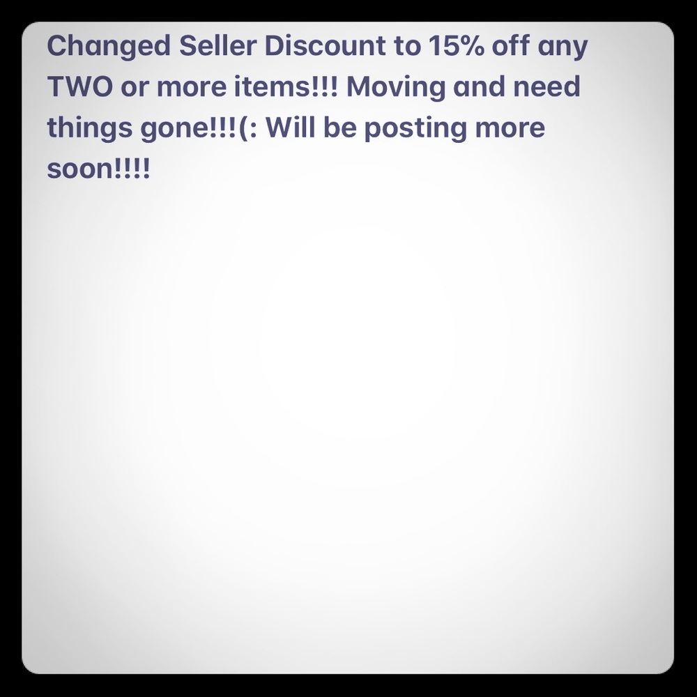 EVERYTHING!! Moving sale!!!! 💜💜😍😍